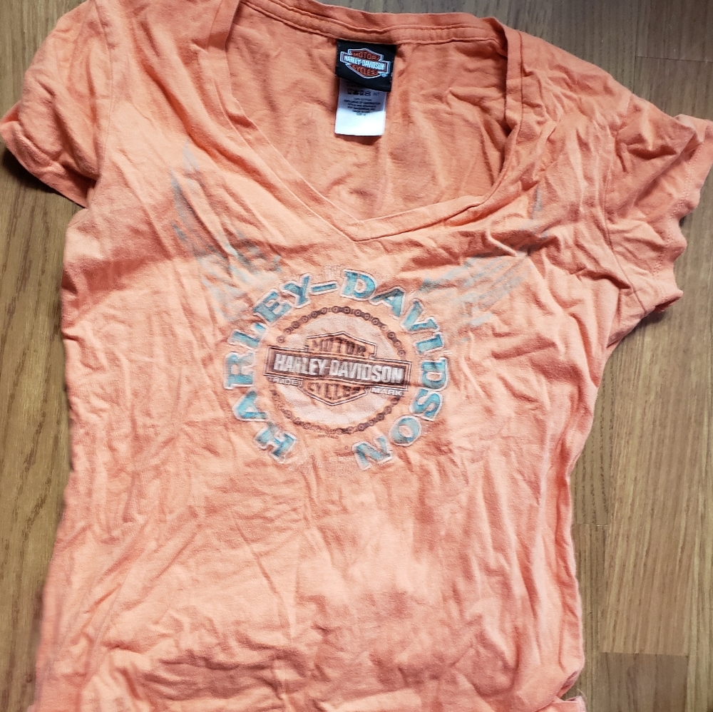 Harley Davidson tshirt size small womens
